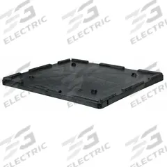 BUCKHORN Bulk Container Lid: 47 3/4 in x 40 in, Black, Plastic (MPN TL4840030010000). Key specifications — Brand: BUCKHORN; Material: Plastic; Compatible Manufacturer Model Number: BI4840.