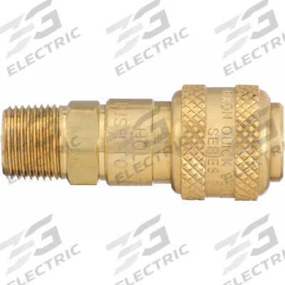 DIXON VALVE & COUPLING Quick Connect Hose Coupling: 1/4 in Body Size - Industrial Interchange Brass Quick-Connect Air Coupling Bodies