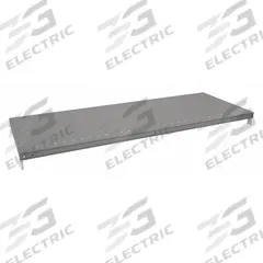 TENNSCO Shelf: 48 in Overall Wd, 18 in Overall Dp, Solid Shelf, 22 ga, Gray, 500 lb Shelf Capacity (MPN Q2-4818). Key specifications — attr37155: Gray; attr37156: Epoxy Coated; attr55828: Shelf; attr37160: Steel; attr33654: TENNSCO.