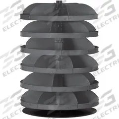 DURHAM MFG Revolving Storage Bin: 40 3/8 in x 28 in, 6 Levels, Flat Bottom, 6 Bins per Level (MPN 1206-95). Key specifications — attr37708: Hardware; attr37693: DURHAM MFG.