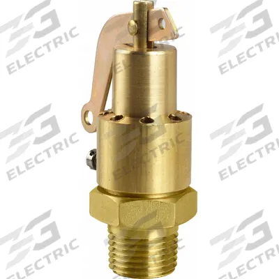AQUATROL Safety Relief Valve: MNPT x Vented, 3/8 in x 3/8 in, 214 psi Max. Op Pressure - ASME Section VIII Steam Pressure Relief Valves