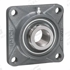 IPTCI BEARINGS Flange Mount Bearings: Radial Ball, 1 3/4 in Bore, Set Screws, 5 13/32 in Lg (MPN HUCF209-28). Key specifications — Brand: IPTCI BEARINGS; Mounting Bolt Size: 9/16 in; System of Measurement: Inch.