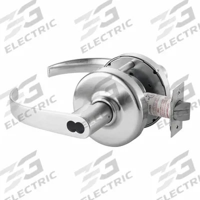 CORBIN Door Lockset: Classroom Lever Locksets, Chrome, ADA Compliant