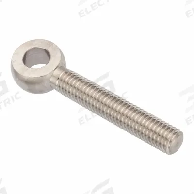AMPG Fixed Rod End: Stainless Steel, Plain, 3 1/2 in Hole Center-to-End Lg - Stainless Steel Male Threaded Fixed Rod Ends