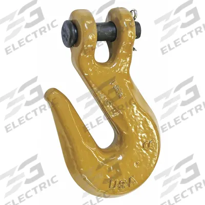 CROSBY Grab Hook: 22,400 lb Working Load Limit, 70 Hook Grade, Alloy Steel - Narrow-Opening Grab-Hooks