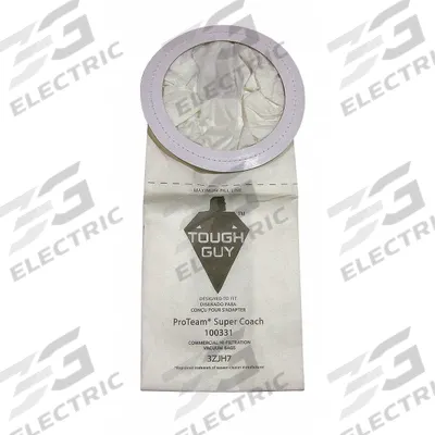 Grainger Vacuum Bag: BGPRO10A/BP10/BV 11/1/PB1001/SC530/SC535/VP10 - Backpack Vacuum Bags