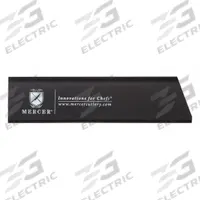 MERCER CUTLERY Knife Guard: 1 pcs, 4 in Overall Lg, 1 in Overall Wd, Black, Polystyrene (MPN M33110P). Key specifications — Brand: MERCER CUTLERY; Holding Capacity: 1 pcs; Material: Polystyrene; Color: Black.