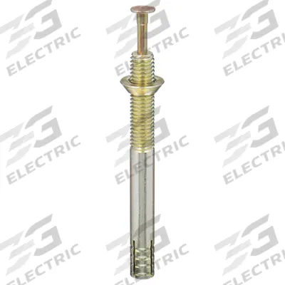APPROVED VENDOR Hammer Drive Pin Anchor: 3/8 in Dia, 2 3/8 in Overall Lg, Round, Steel - Heavy Duty Nail-Drive Anchors