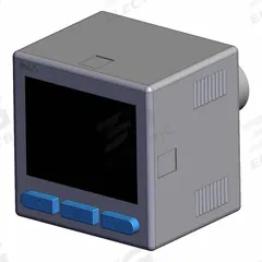 SMC High Precision Pressure Switch: 1/8 in Port Size, 1 Output/2 Output NPN/PNP Open Collector, 2M (MPN ZSE20BF-T-N01-W). Key specifications — attr124221: ZSE20BF-T-N01-W; attr124227: ZSE20B(F); attr124234: 1 Output/2 Output NPN/PNP Open Collector; attr124235: 12 to 24V DC; attr1042233: 4-Pin Snap-In Plug.