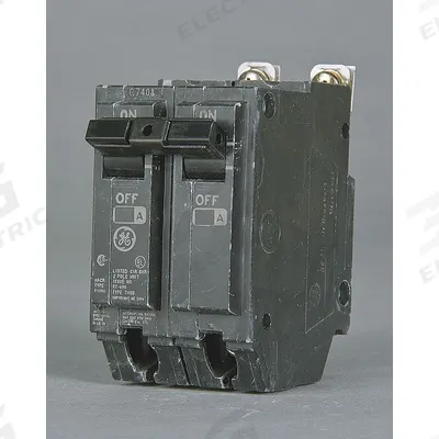 GE Miniature Circuit Breaker: THQB, 15 A, 120/240V AC, Single Phase, 10kA at 120/240V AC - THQB & THHQB Series, Bolt-On GE Miniature Circuit Breakers