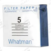 CYTIVA WHATMAN Qualitative Filter Paper: 5 Grade, 9 cm Dia, 0.2 mm Thick, Medium (MPN 1005-090). Key specifications — Brand: CYTIVA WHATMAN; Porosity: Medium; Fluted: No.