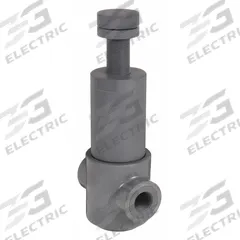 HAYWARD Pressure Regulator: PVC, FPM, Threaded x Threaded, 1 in Inlet Connection Size (MPN PR10100T). Key specifications — Brand: HAYWARD.