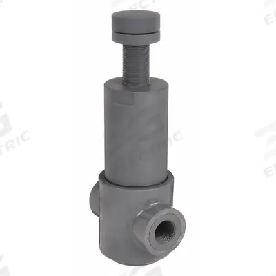 HAYWARD Pressure Regulator: PVC, FPM, Threaded x Threaded - Corrosive & Ultra-Pure Liquids Pressure Regulators