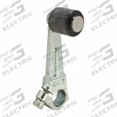 TELEMECANIQUE SENSORS Limit Switch Lever Arm: Roller Lever, Fixed, 2 in Arm/Operator Lg - Max (MPN 9007CA17). Key specifications — Brand: TELEMECANIQUE SENSORS; Compatible with Series: 9007C; Roller Position: Outside Offset; Actuator Style: Rotary Lever Roller.