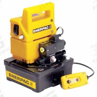 ENERPAC Hydraulic Pump: 10,000 psi Max. Op Pressure, 20 cu in/min Max. Flow Rate, 1/2 hp Max. HP (MPN PUD1101B). Key specifications — attr941810: PUD1101B; attr941814: Advance.