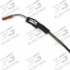 TWECO MIG Gun: WeldSkill WM 250, 250 A, 0.045 in, 15 ft, Miller-Compatible (MPN 10271032). Key specifications — For Rear Connection Type: Miller-Compatible; Contact Tip Series: WS14; MIG Gun Model: WM250M-15-4045; For Gas Type: CO2 (Carbon Dioxide).