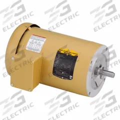 BALDOR General Purpose Motor: C-Face Mount, Totally Enclosed Fan Cooled, 1/2 hp, 230/460V AC (MPN VEM3538). Key specifications — Brand: BALDOR; Nameplate Voltage @ 60 Hz: 230/460V AC; Full Load Current @ 60 Hz: 1.54/0.77 A; Nameplate RPM @ 60 Hz: 1,735 RPM; Motor Enclosure: TEFC.