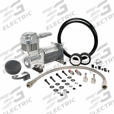 VIAIR CORPORATION Portable Air Compressor: Oil Free, Tankless, 0.18 hp, 0.49 cfm @ 90 psi - Portable Electric Air Compressor Combo Kits