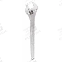 CHANNELLOCK Adjustable Wrench: Alloy Steel, Chrome, 24 in Overall Lg, 2 7/16 in Jaw Capacity (MPN 824). Key specifications — attr309359: Chrome; attr324924: CHANNELLOCK; attr309358: Alloy Steel.