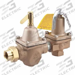 WATTS Combination Fill and Relief Valve: Iron, 30 psi Factory Set Pressure, Union Solder x FNPT (MPN S1450F). Key specifications — Body Material: Iron; Brand: WATTS.