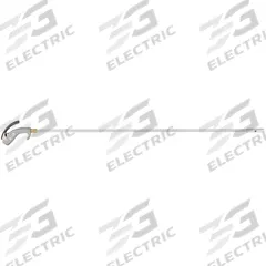GUARDAIR Air Gun: Ergonomic Grip, Aluminum, 1/4 in Female NPT, 1 Nozzle(s), Straight, Focused, 60 in (MPN LZR600060AA). Key specifications — attr1328526: Aluminum; attr1328500: Extension and Nozzle; attr1328508: GUARDAIR; attr1328515: No; attr1328533: Yes.