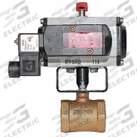 MILWAUKEE VALVE Pneumatically Actuated Butterfly Valve: For Corrosive Chemicals/Salt Water Media (MPN MBSAO A 200). Key specifications — Brand: MILWAUKEE VALVE; Disc Material: Stainless Steel; Pilot Solenoid Voltage: Not Included.