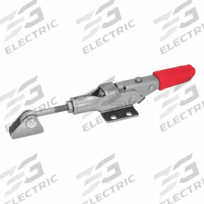 JW WINCO Latch Type Toggle Clamp: Horizontal, Includes Locking Handle - J-Hook Latch Toggle Clamps