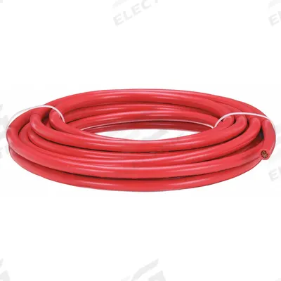 QUICKCABLE Battery Cable: SGT, 25 ft, 1 Conductor, 2 AWG, Red - Battery Cables
