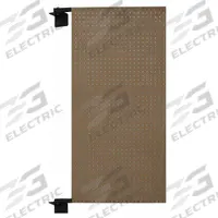 APPROVED VENDOR Pegboard Swing Panel: Round, 9/32 in Peg Hole Size, 48 in x 24 in x 1/4 in, Hardwood (MPN 6YB75). Key specifications — Material: Hardwood; Finish: Epoxy Coated; Peg Hole Shape: Round; Color: Tan; Brand: APPROVED VENDOR.