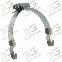 GRC Worm Gear Strut Clamp: 301 Stainless Steel, For 1 5/16 in Max. OD (MPN SSGRC100). Key specifications — Temperature Rating: High Temperature.