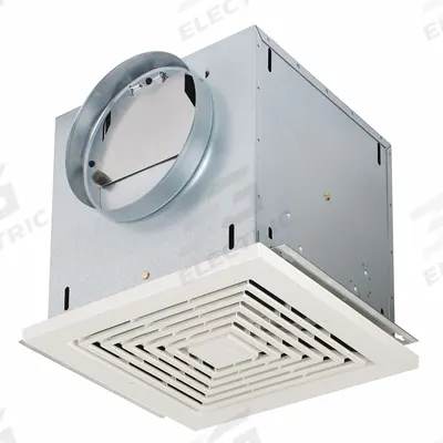 BROAN Ventilation Fan: 130 cfm Max Airflow, Variable Speeds, 0.3 sones, Low Profile - Standard Commercial Ceiling Exhaust Fans
