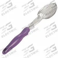 VOLLRATH Heavy-Duty Spoodle® Utensil: 13 13/16 in Overall Lg, Purple, NSF Certified, Stainless Steel (MPN 6414280). Key specifications — Material: Stainless Steel; Brand: VOLLRATH; NSF Certified: Yes; Color: Purple.