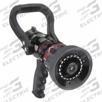 MOON AMERICAN Fire Hose Nozzle: Adj Gallonage, Adj Gallonage, Fog, 512P-10214. Key specifications — Product Type: Gallonage Nozzle; Thread Type: NST; Base Type: Rigid; Body Material: Aluminum; Activates By: Ball Shutoff; Nozzle Option: Adjustable Gallonage; Spray Pattern: Fog/Straight Stream; Brand: MOON AMERICAN.