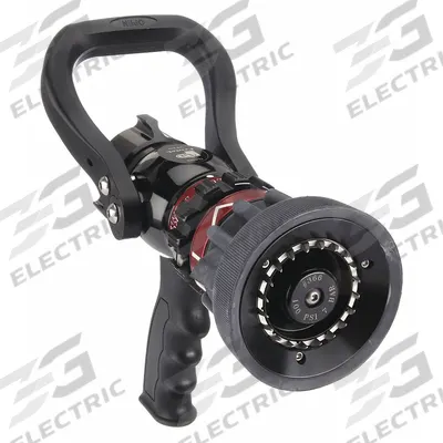 MOON AMERICAN Fire Hose Nozzle: Adj Gallonage, Adj Gallonage, Fog - Adjustable Gallonage Nozzles