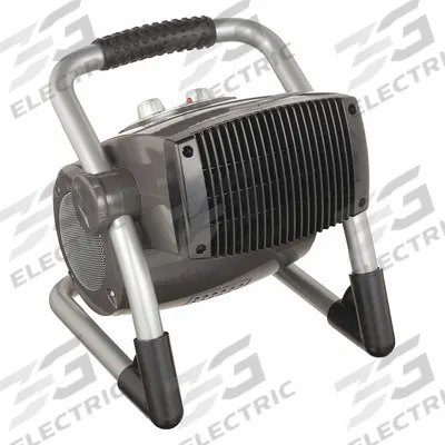AIR KING Portable Electric Jobsite & Garage Heater: 0.9kW/1.5kW Watt Output, 5-15P - Portable Standard Electric Jobsite & Garage Heaters