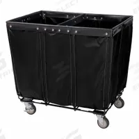ROYAL BASKET TRUCKS Basket Truck: 14.9 cu ft, 42 lb, 36 in L x 26 in W x 33 1/2 in H, Black, Steel (MPN R36-KKK-PWC-4ULT). Key specifications — Brand: ROYAL BASKET TRUCKS; Liner Color: Black; Caster/Wheel Configuration: (2) Swivel; Assembled/Unassembled: Assembled.