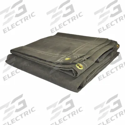 APPROVED VENDOR Tarp: 30 ft Lg, 20 ft Wd, Extra Heavy Duty, 27.5 mil, Cotton Canvas - Canvas Tarps