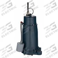 FRANKLIN ELECTRIC Grinder Pumps: Single Phase, 2 hp, 208/230V AC, 40 gpm @ 10' of Head, 16 A Current (MPN 515701). Key specifications — Rated Voltage: 208/230V AC; Brand: FRANKLIN ELECTRIC; Switch: Tether Float.