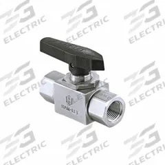 HAM-LET High Performance Ball Valve: 3/8 in, 316 Stainless Steel, Straight, FNPT x FNPT, Three-Piece (MPN H6810SSN3/8IPSS). Key specifications — Brand: HAM-LET; Handle: Locking Lever.