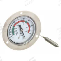 APPROVED VENDOR Analog Panel Mount Thermometer: -40°F to 60°F /-40°C to 15°C, ±2% Accuracy (MPN 1EPE3). Key specifications — attr1275163: APPROVED VENDOR; attr1275148: ±2 %.