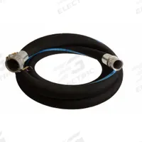 Suction and Discharge Hose: 1 in Hose Inside Dia., 150 psi, Black, 1 in x 1 in Fitting Size (MPN RSG100-15CE). Key specifications — Temp. Range: -25° to 200°F; Hose Color: Black; Brand: CONTINENTAL.
