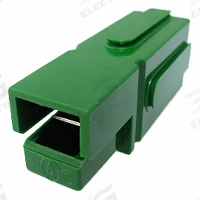 ANDERSON POWER PRODUCTS Housing: PP120, Green, MPN 1321G4, 117.5 mm Overall Ht - Powerpole Connector Housings