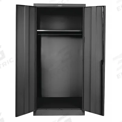 HALLOWELL Storage Cabinet: 48 in x 24 in x 78 in, 1 Adj Shelf, Swing Handle & Keyed - Commercial Wardrobe Cabinets