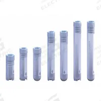 APPROVED VENDOR Cryogenic Vial: Cryogenic, HDPE, 5 mL, 12.5 mm Body Dia, Sterile, White, Round (MPN CRY05S). Key specifications — Self-Standing: Self-Standing; Brand: APPROVED VENDOR; Vial Type: Cryogenic; Body Color: White; Includes Closure: Yes; Bottom Shape: Round; Thread Location: External.