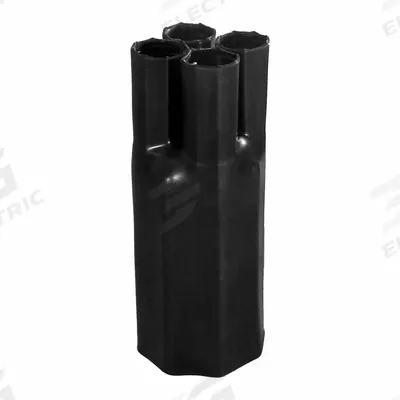 ELECTRIDUCT Heat Shrink Breakout Boots: 10 Pk, 2.16 in I.D. Before Shrinking, 5.9 in Lg