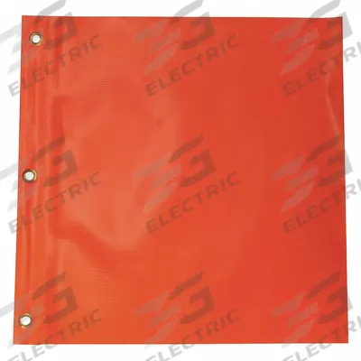 APPROVED VENDOR Traffic Flag: Traffic Flag, Brass Grommets, Blank - Traffic Flags