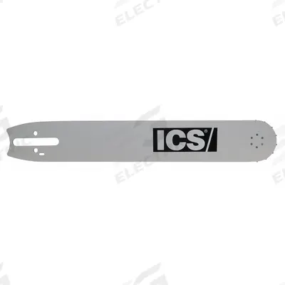 ICS Concrete Chain Saw Bar: For 16 in Bar Lg, 16 in Bar Lg, 0.06 in Gauge, 3/8 in Pitch - Bars for Concrete Chain Saws