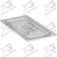 CAMBRO Food Pan Lid: Third Size, NSF Certified, 12 3/4 in Overall Lg, 6 15/16 in Overall Wd (MPN CA30CWCH135). Key specifications — Brand: CAMBRO; Dishwasher Safe: Yes; NSF Certified: Yes; Product Type: Food Pan Lid; Manufacturer Part Number: CA30CWCH135.