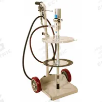 LIQUIDYNAMICS INC. Air Drum Pump Kit: 60:1, 48 oz/min Max. Flow Rate, 150°F Max. Fluid Temp., Steel (MPN 13051T-S4H). Key specifications — Brand: LIQUIDYNAMICS INC.; Suction Tube Material: Steel.