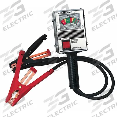 ASSOCIATED EQUIP Battery Tester: Battery Tester, Battery Tester - Analog Display Battery Testers
